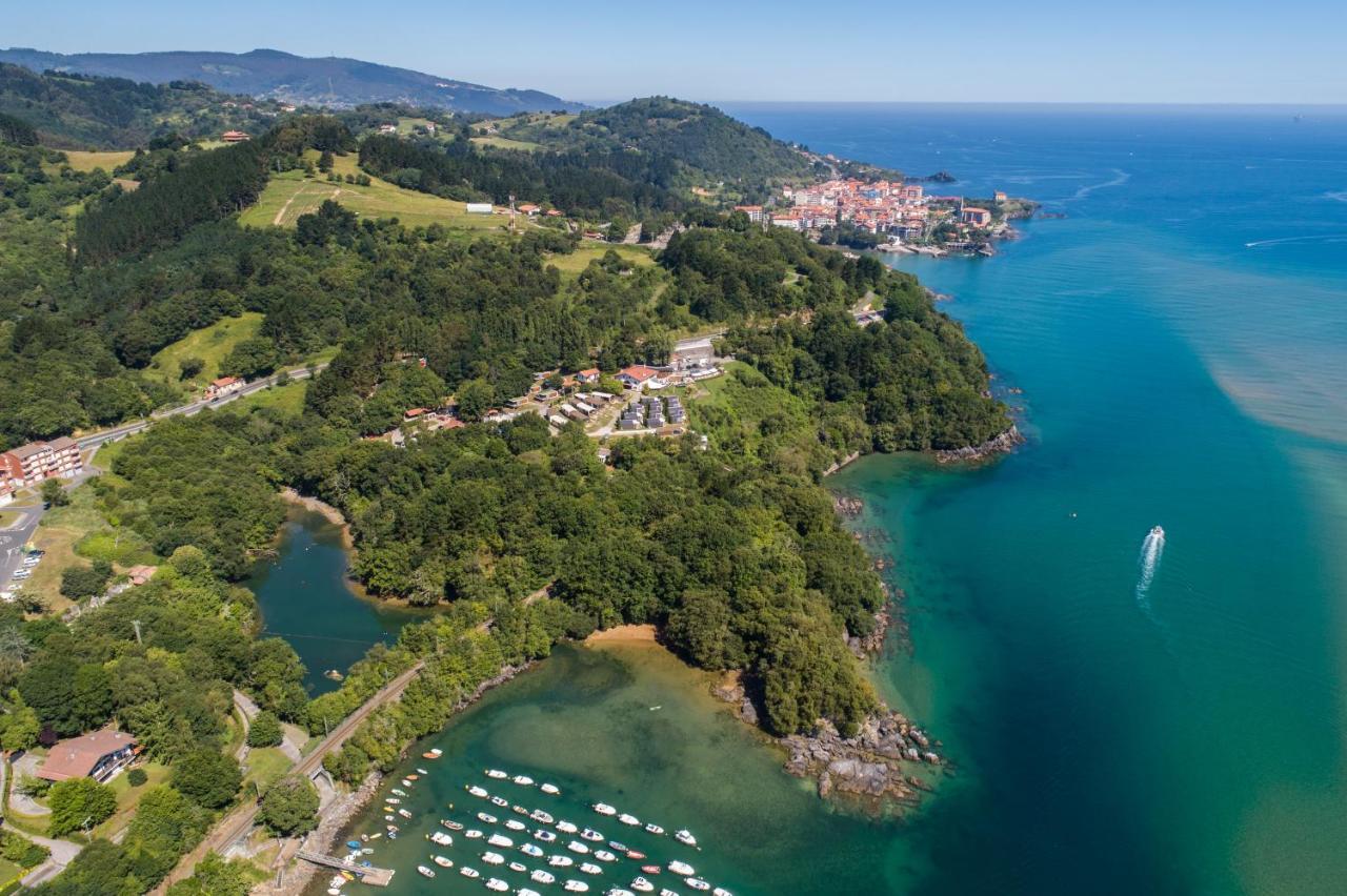 Bungalows Portuondo Parking Gratuito Mundaka Exterior foto